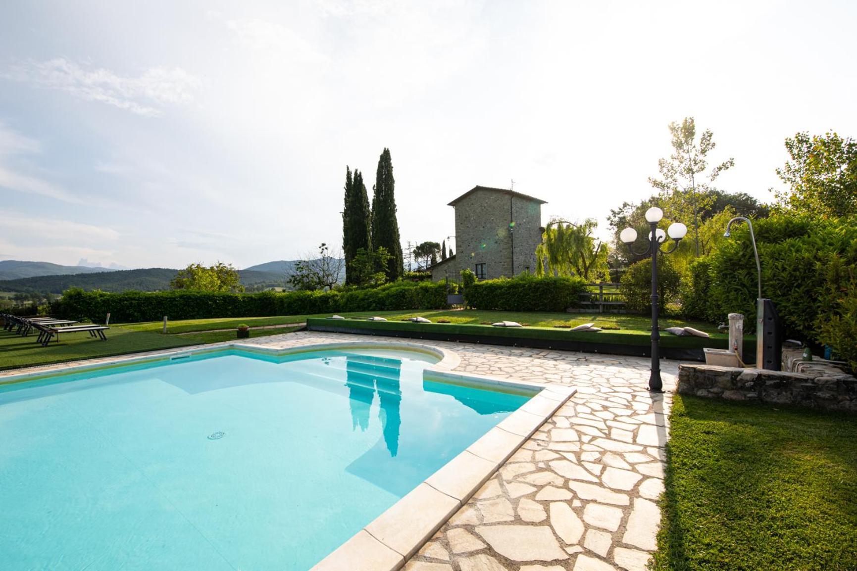Agriturismo Il Sasso Anghiari Eksteriør bilde